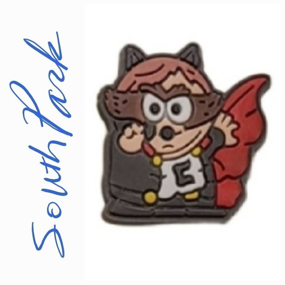 6/$20 * The Coon * South Park * Croc Clog Charm Shoe Jewelry Comedy Central